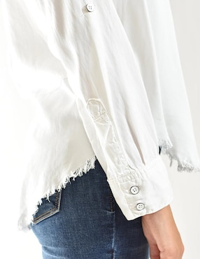 Blusa Roman Fashion manga larga para mujer