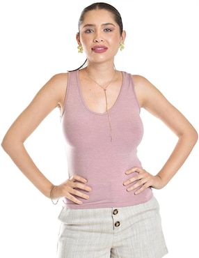 Blusa de tirantes Roman Fashion para mujer