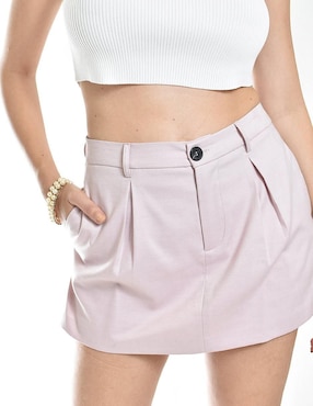 Falda short Roman Fashion a la cintura
