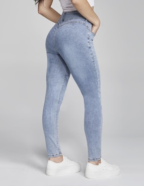 Jeans ultra skinny Seven Jeans corte cintura alta para mujer