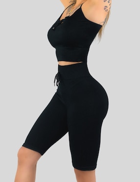 Conjunto entrenamiento Malabis Horts para mujer 2 piezas