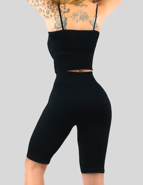 Conjunto entrenamiento Malabis Horts para mujer 2 piezas
