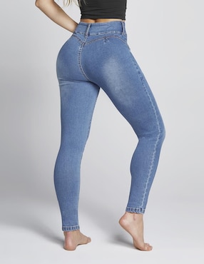 Jeans ultra skinny Seven Jeans corte cintura alta para mujer