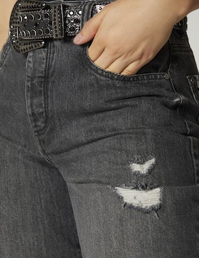 Jeans capri relajado Studio F para mujer