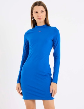 Vestido mini casual Hugo Blue para mujer