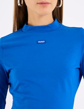 Vestido mini casual Hugo Blue para mujer