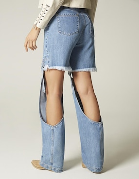 Jeans straight Studio F para mujer