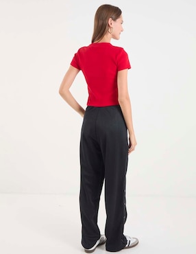 Pants straight Hugo Blue con elástico para mujer