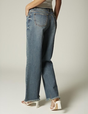 Jeans straight Studio F para mujer