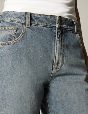 Jeans straight Studio F para mujer
