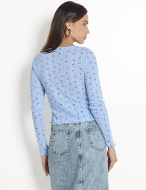 Blusa Vero Moda manga larga para mujer