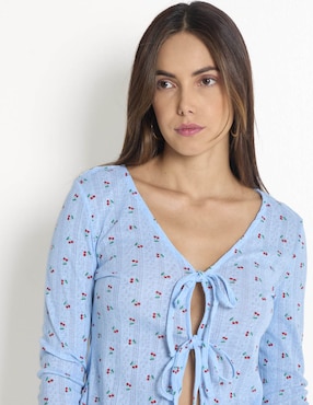 Blusa Vero Moda manga larga para mujer