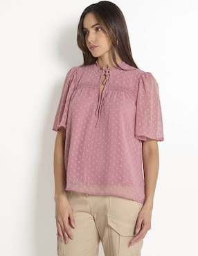 Blusa Vero Moda manga corta para mujer