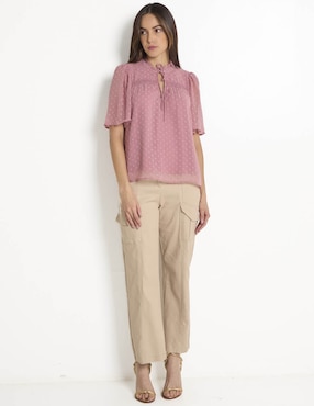 Blusa Vero Moda manga corta para mujer