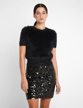 Blusa Amandine manga corta para mujer