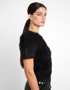 Blusa Amandine manga corta para mujer
