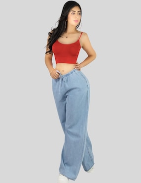Set top Malabis escote cuadrdo tirante ajustable