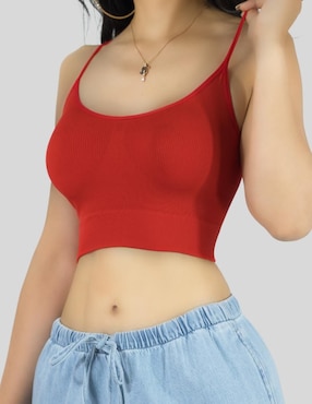 Set top Malabis escote cuadrdo tirante ajustable