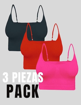 Set top Malabis escote cuadrdo tirante ajustable
