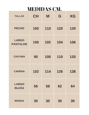 Conjunto Yaretni Moda para mujer