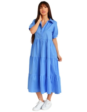 Vestido midi casual Roman Fashion para mujer
