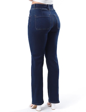 Jeans straight Roman Fashion J-Kyr-3561-Dark para mujer