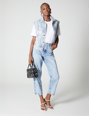 Jeans relaxed boyfriend Studio F para mujer
