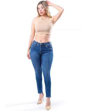 Jeans skinny Roman Fashion para mujer