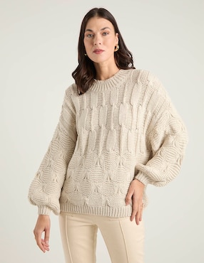 Suéter Vero Moda cuello redondo para mujer
