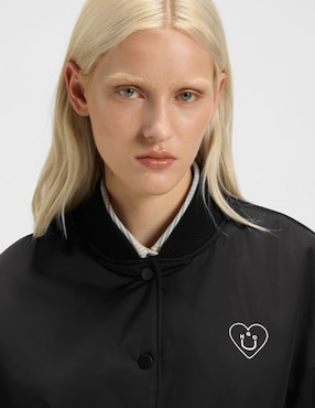 Chamarra bomber Hugo Blue para mujer