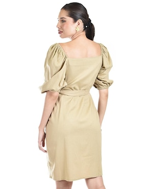 Vestido a la rodilla casual Roman Fashion para mujer