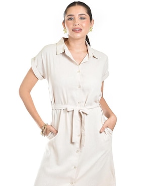 Vestido midi casual Roman Fashion para mujer