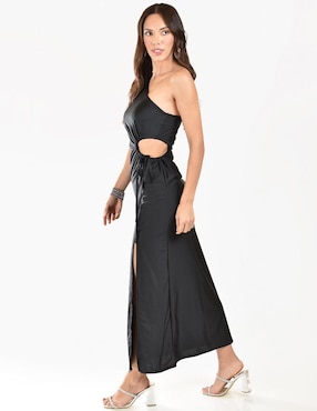 Vestido midi de fiesta Roman Fashion escote medio