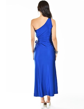 Vestido midi de fiesta Roman Fashion escote medio
