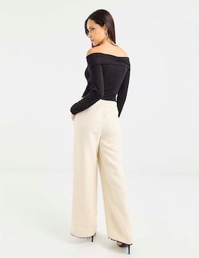 Pantalón relaxed Pieces amplio para mujer