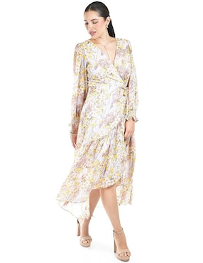 Vestido midi formal Roman Fashion para mujer