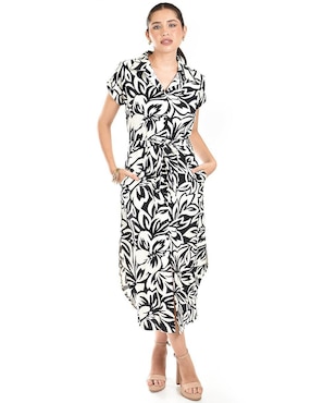 Vestido midi casual Roman Fashion para mujer