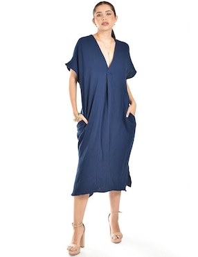 Vestido midi casual Roman Fashion para mujer
