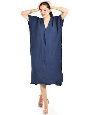 Vestido midi casual Roman Fashion para mujer