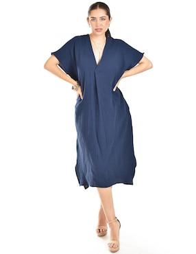 Vestido midi casual Roman Fashion para mujer