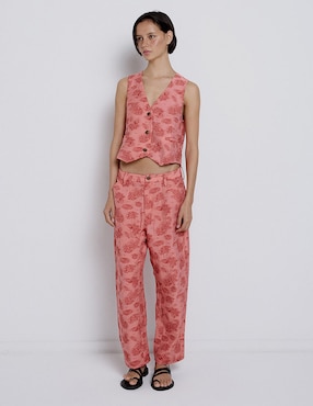 Pantalón Renatta&Go regular para mujer