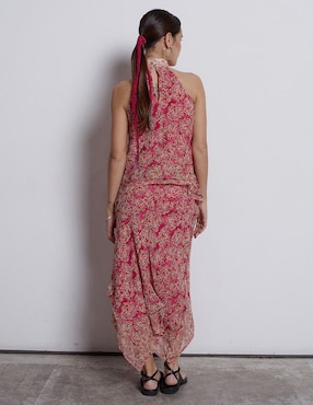 Falda larga Renatta&Go a la cintura