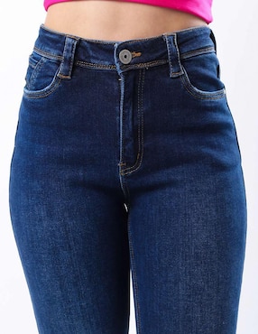 Jeans straight Roman Fashion J-Dff-1686-Dark para mujer