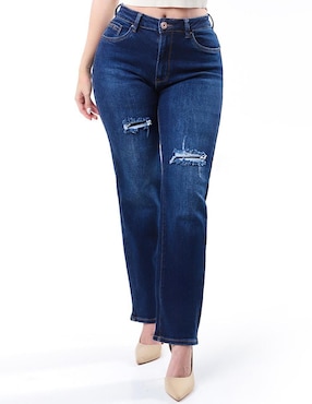 Jeans straight Roman Fashion para mujer