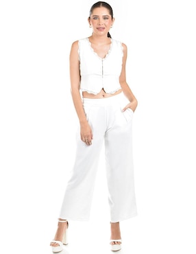 Pantalón carpenter Roman Fashion straight para mujer
