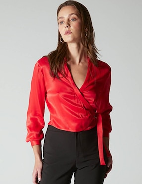 Blusa Studio F manga 3/4 para mujer