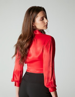 Blusa Studio F manga 3/4 para mujer
