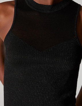 Playera tank Studio F Sisa cuello redondo para mujer