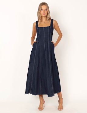 Vestido crop casual Petal + Pup para mujer