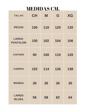 Conjunto Yaretni Moda para mujer 2 piezas